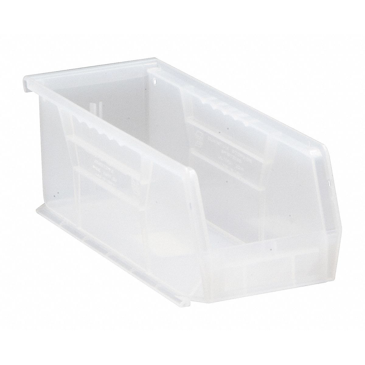 Quantum Storage Systems Hang And Stack Bin, klar, PP, 10,16 cm QUS224CL