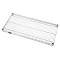 Quantum Storage Systems Pack Extra Wire Shelves For 24 Deep Wire Shelving Unit Chrome Finish 800 Lb. Load Capacity 1 H X 36 W X 24 D