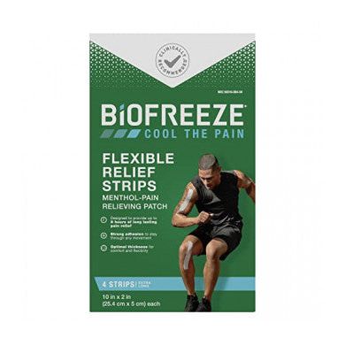 Biofreeze Flexible Relief Strips - 4 Stück