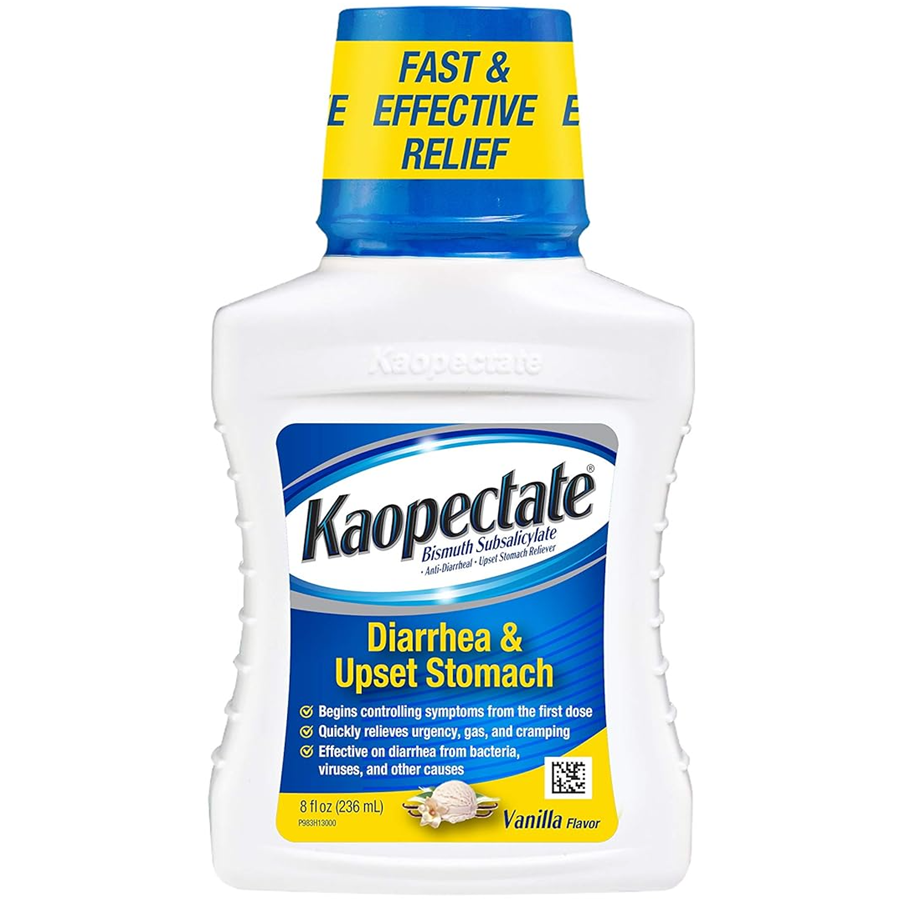 Kaopectate Vanille-Geschmack Durchfall & Magenverstimmung 236 ml Flasche