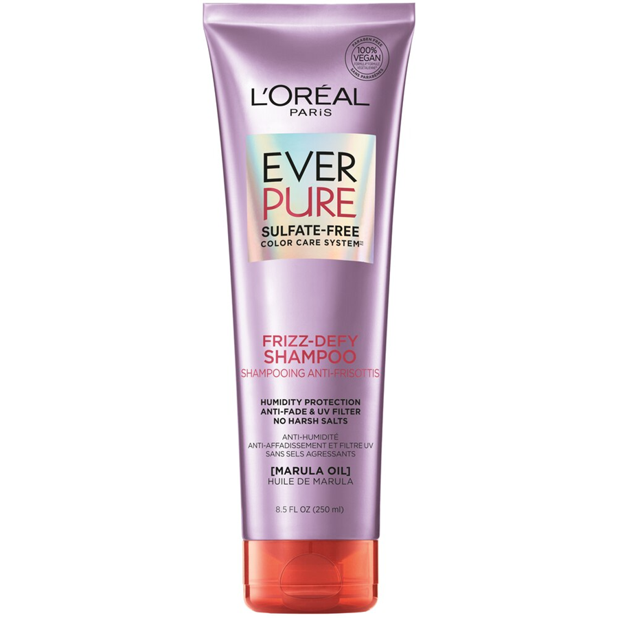 L'Oreal Ever Pure Shampoo, Sulfatfrei, Frizz Defy, Marula-Öl 250 ml