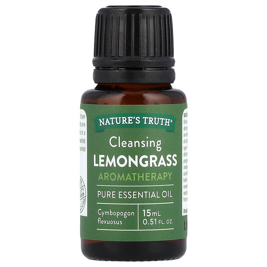 Nature's Truth Reinigendes Zitronengras Reines Ätherisches Öl 0,51 fl oz
