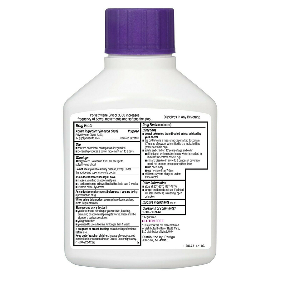 Perrigo Polyethylenglykol 3350 507 g Pulver