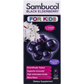 Sambucol Elderberry i Zi, me Shije Frutash, Për Fëmijë, Shurup 120 ml