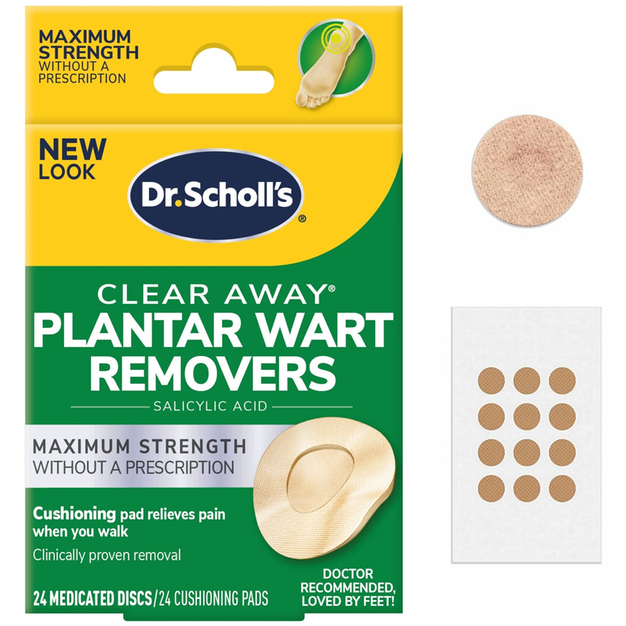 Dr. Scholl's® Clear Away® Heqës Lythash Plantar – Fuqi Maksimale
