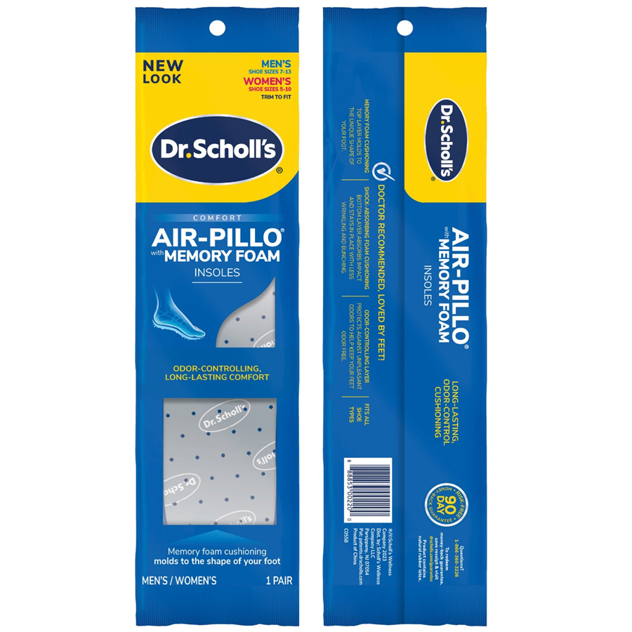 Dr. Scholl's Comfort Double Air-Pillo Einlegesohlen 1 Stk. Beutel