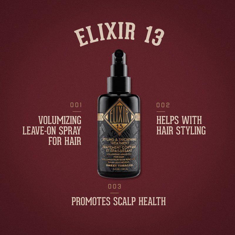 18.21 Man Made Elixir 13 Sweet Tobacco Styling- und Verdickungspflege 3,4 oz