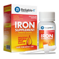 Reliable-1 Labs Eisenpräparat: Eisensulfat-Tropfen (Fruchtgeschmack – 50 ml)