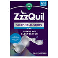 Vicks ZzzQuil Nasenstreifen, Ultra, Schlaf