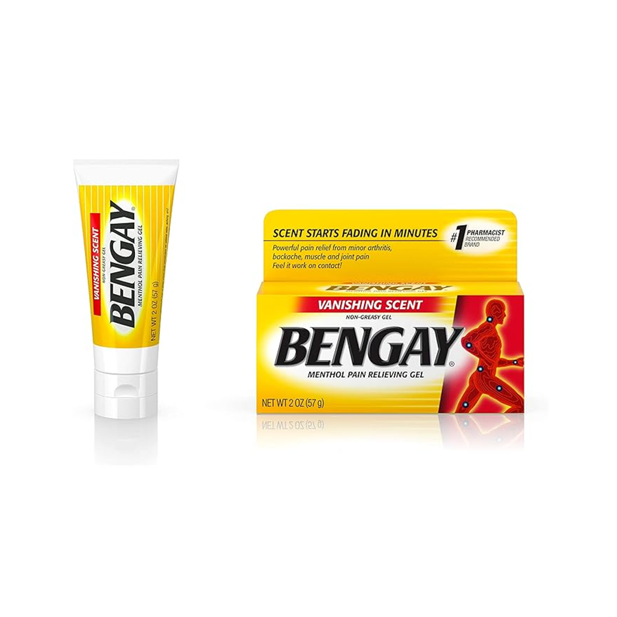 Xhel lehtësues Bengay pa aromë, pa yndyrë - 56.7 g