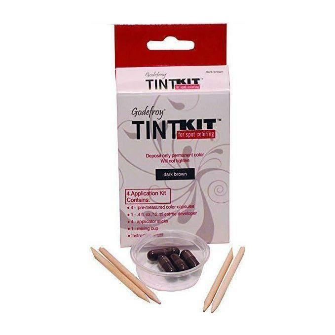 Godefroy Tint Kit Dunkelbraun - 4 Anwendungen