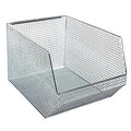Quantum Storage Systems QMB560C Paketë me 5 Kuti Teli me Rrjetë, të Grumbullueshme dhe të Varshme 18-1/2 X 11 X 10-1/8 Krom