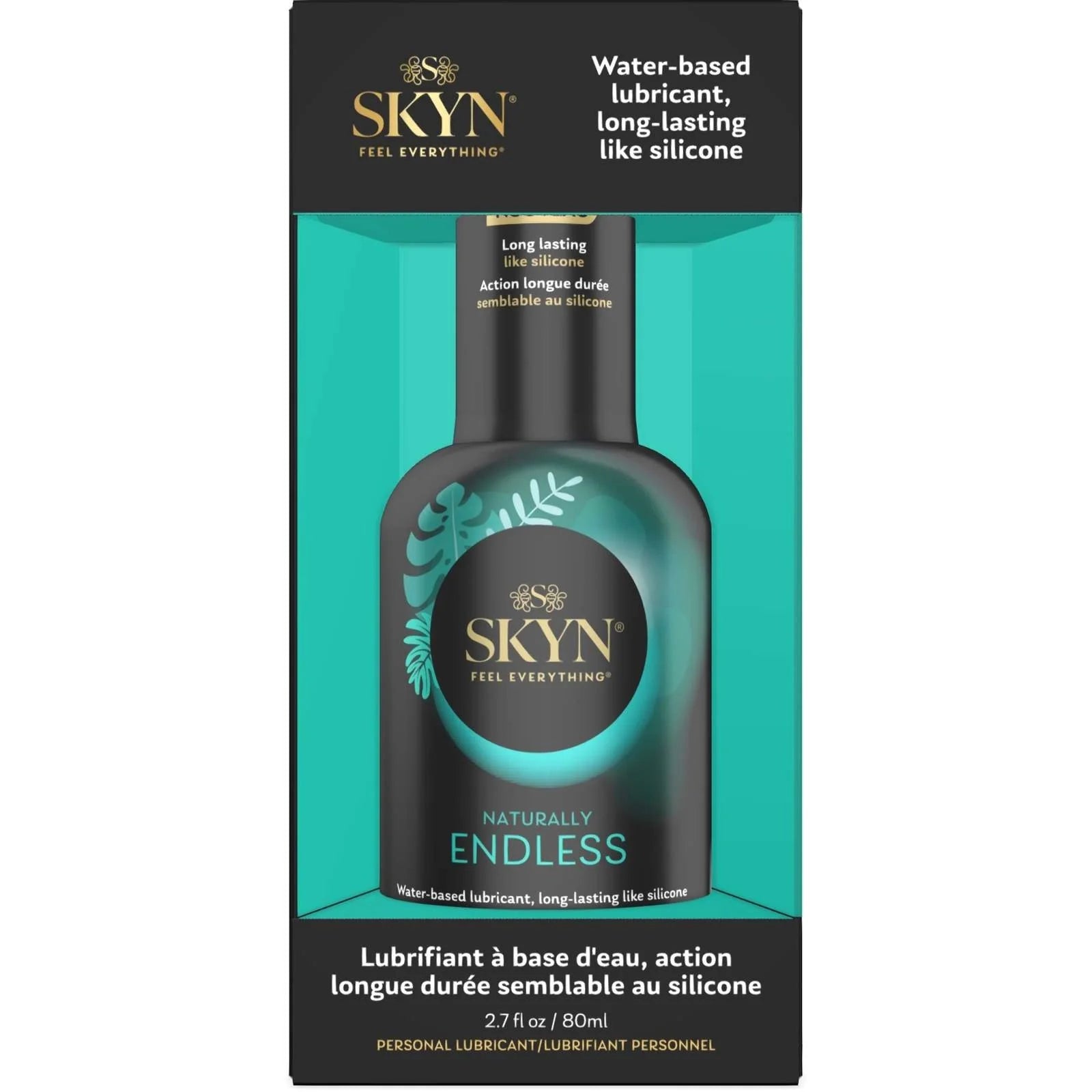 Lubrifikant personal Skyn, "Naturally Endless" 2.7 Fl Oz