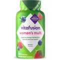Vitafusion Multivitamin-Gummibärchen für Frauen, Unterstützung des täglichen Wohlbefindens und Energiestoffwechsels, Beerenaromen, 150 Stück