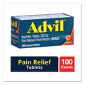 Tableta Advil Ibuprofen, 200 mg, Lehtësues Dhimbjesh/Ulës Temperaturash, 100 copë