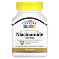 21st Century Niacin 500 mg, Retard, Unterstützung der Herzgesundheit, 110 Tabletten