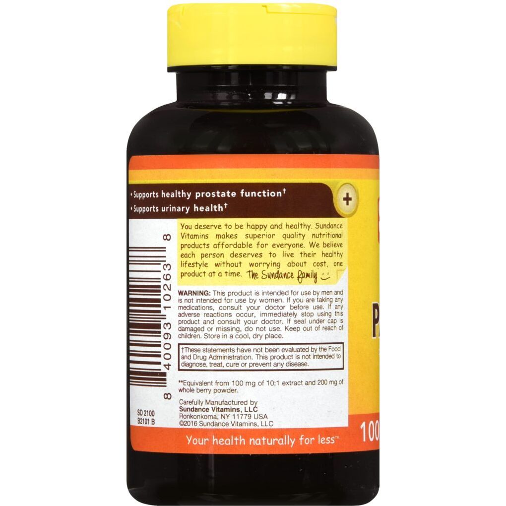 Sundance Vitamine Sägepalme 1200 mg – 100 Kapseln
