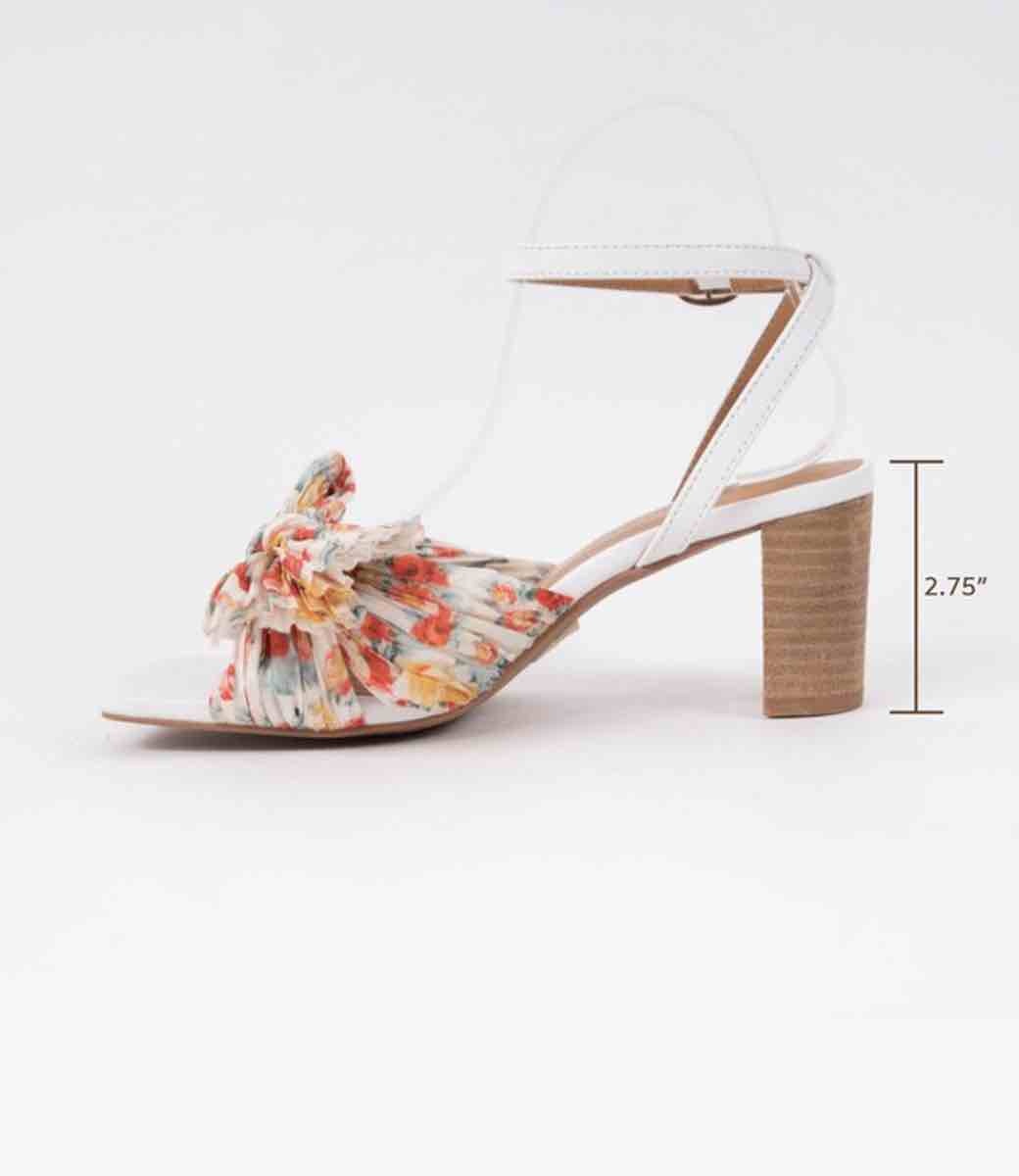 Cara Floral Heel