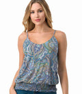 Payton Paisley Tank Top - Multi