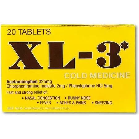 Midway XL-3 Erkältungstabletten - 20 Stk.