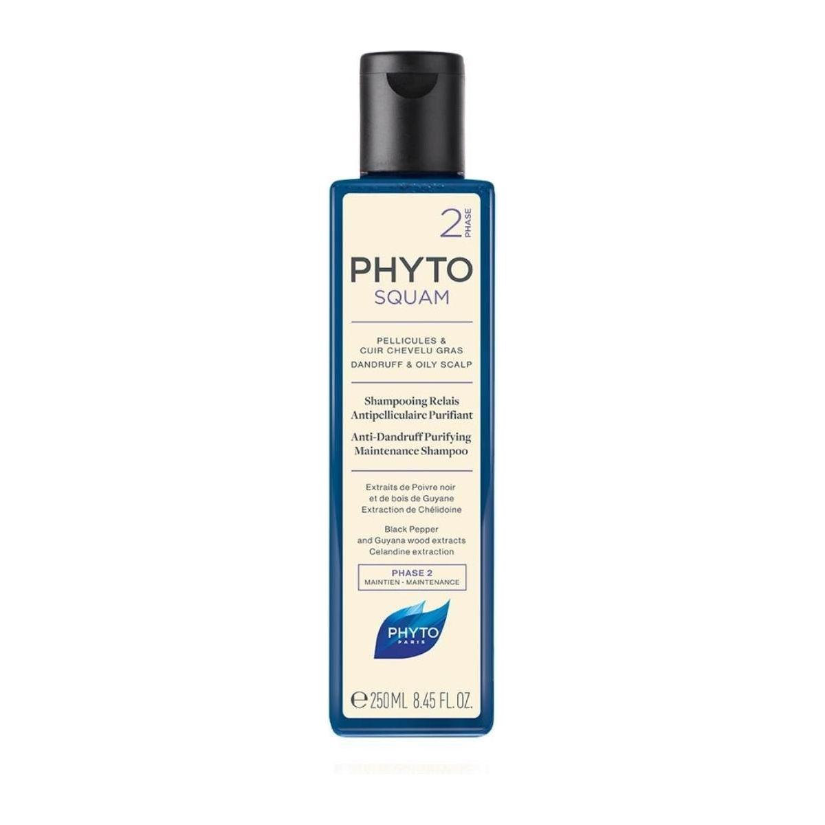 Phyto Squam Klärendes Anti-Schuppen Pflege-Shampoo 250 ml
