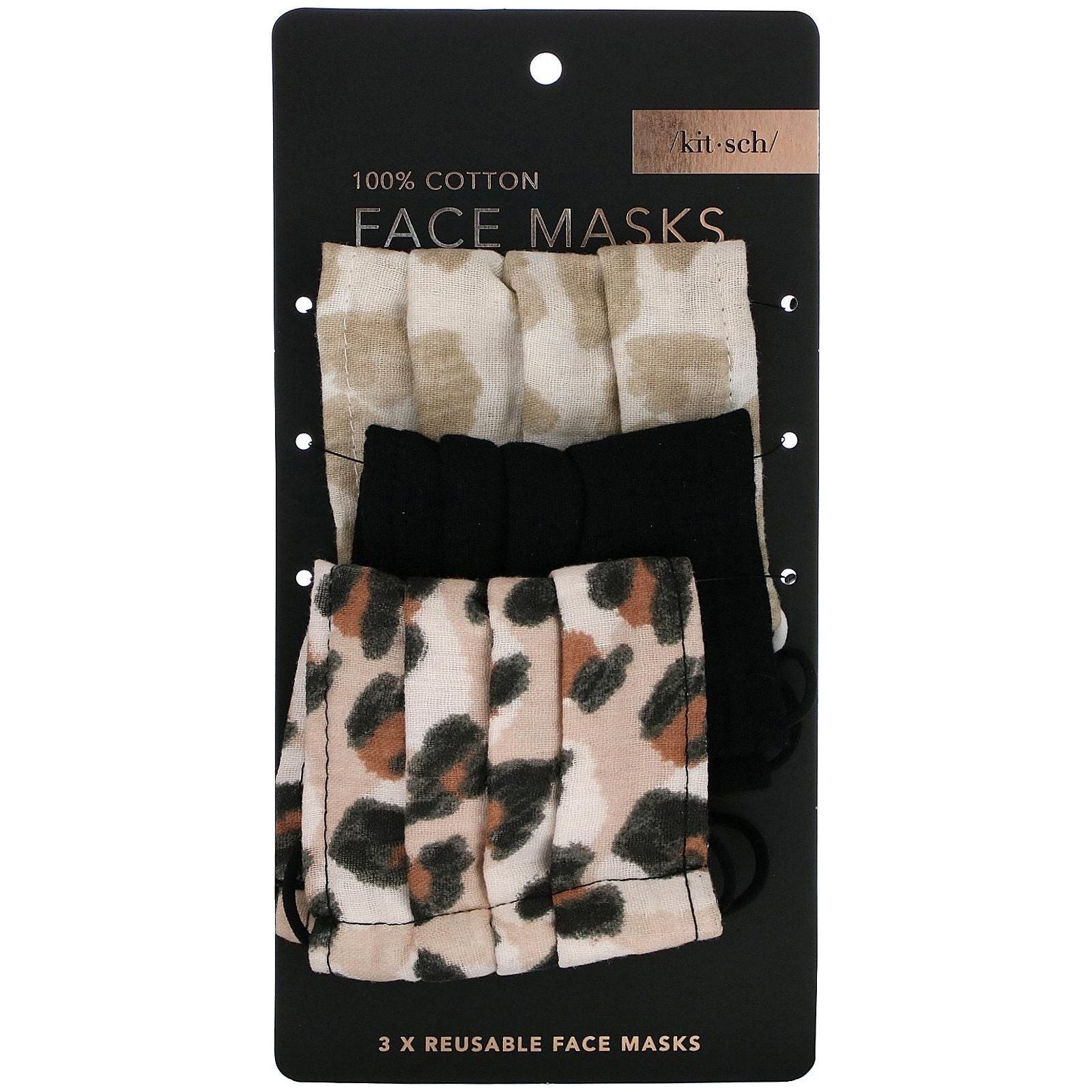 Kitsch Gesichtsmasken gemischt