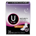 Pads ultra të hollë U by Kotex Security Overnight Wings