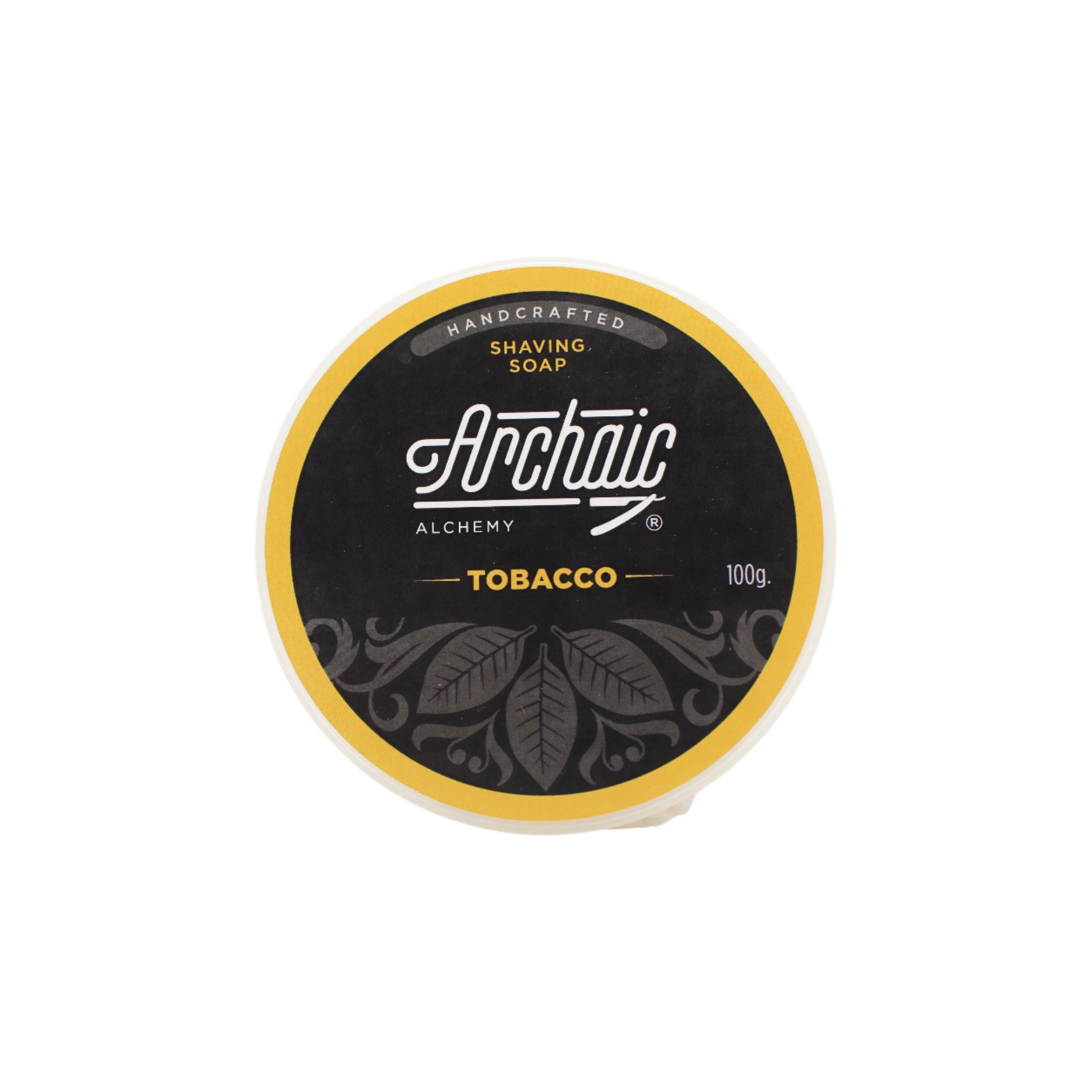 Archaic Alchemy Tabak Rasierseife 150g