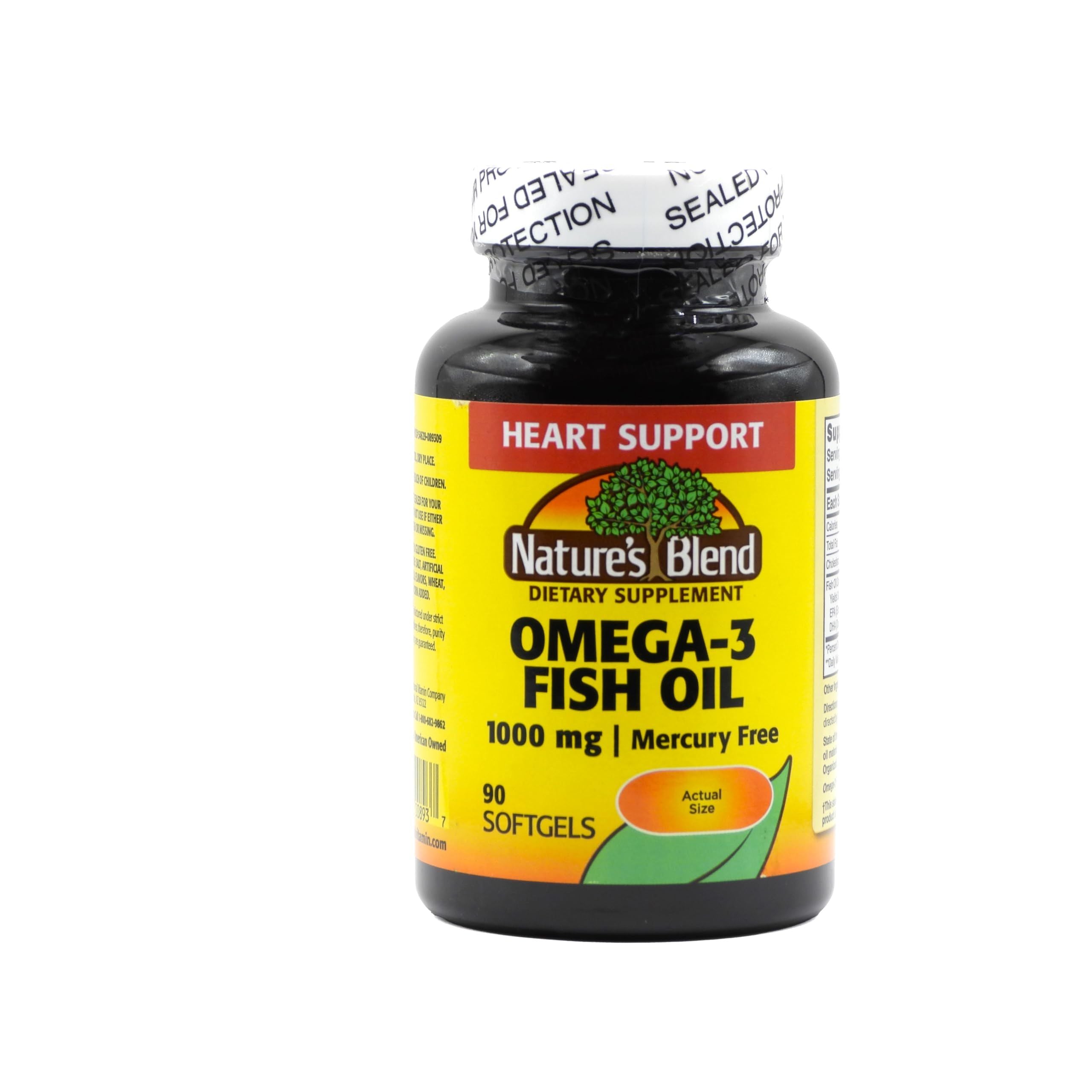 Nature's Blend Omega 3  1000 Mg Kapsula të buta 90 copë