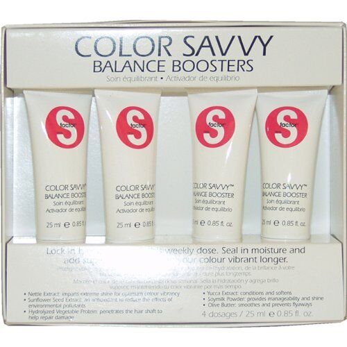 Tigi S Factor Color Savvy Balance Boosters 4 Anwendungen / 4 x 25ml