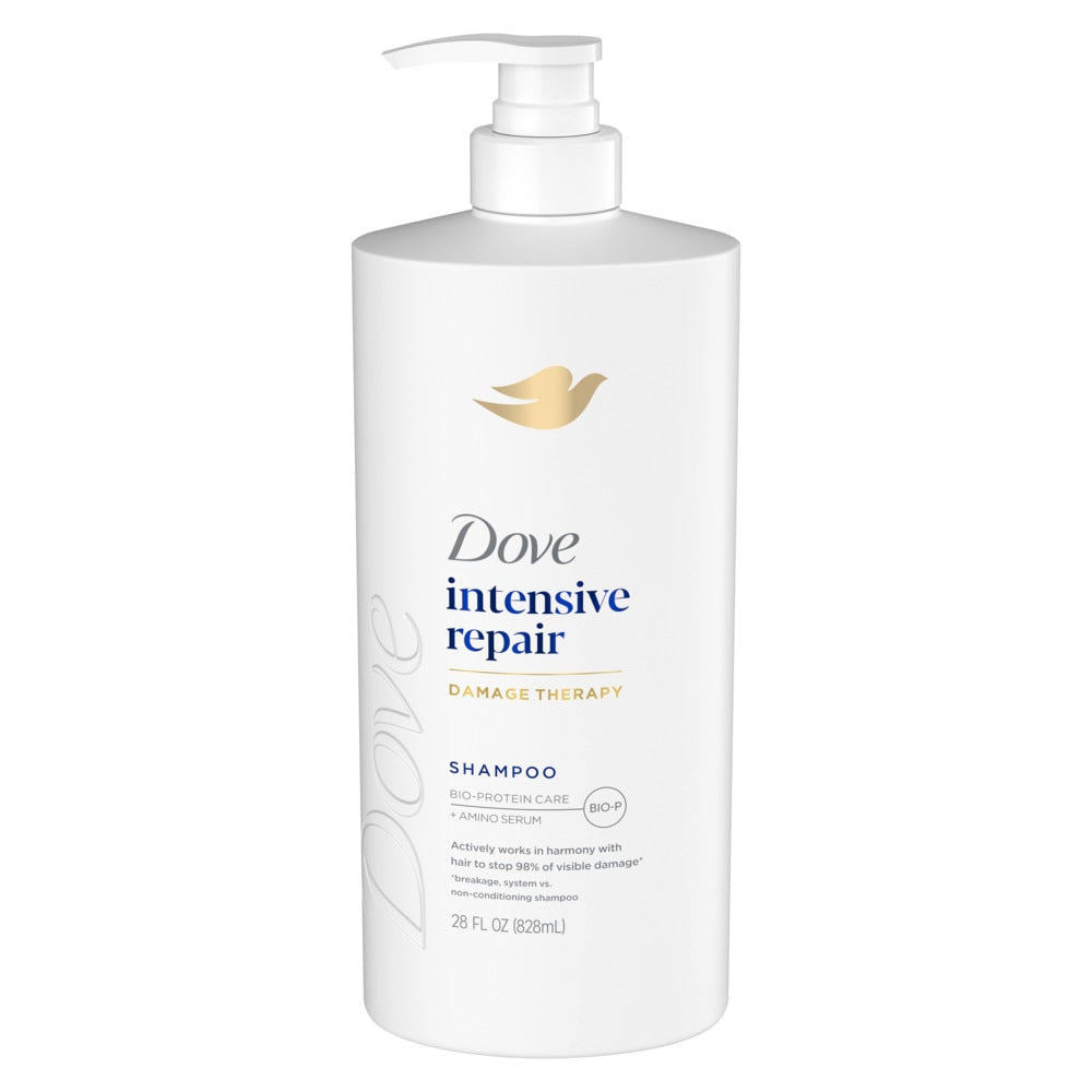 Dove Intensiv Reparatur Shampoo für geschädigtes Haar mit Bio-Restore Complex, 828 ml (Vorteilsgröße)