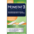 Monistat 3-Tages-Behandlung Zäpfchen mit Applikator + Creme gegen Juckreiz, 3 Stk.
