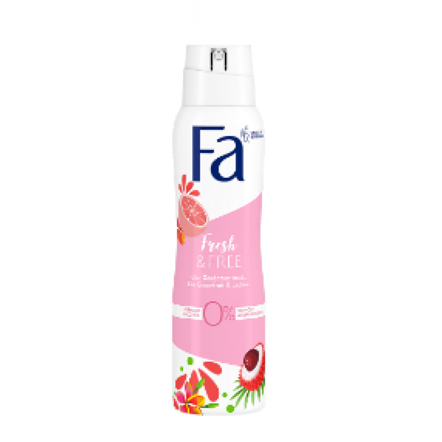 Fa Freshly Free Grapefruit & Litschi 48H Deodorant 150ml