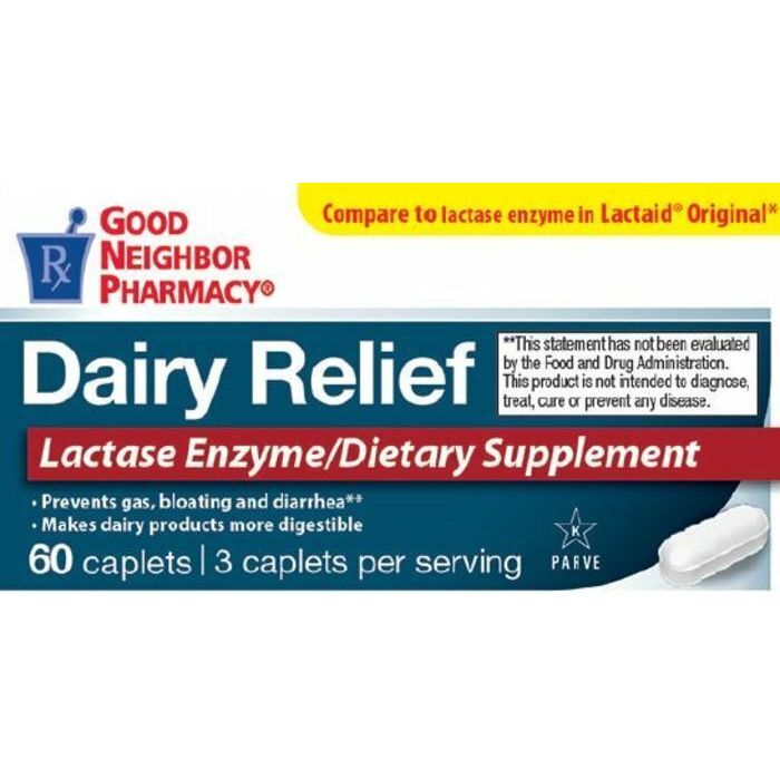 GNP Dairy Relief Tabletten 60 St. Laktase-Enzym