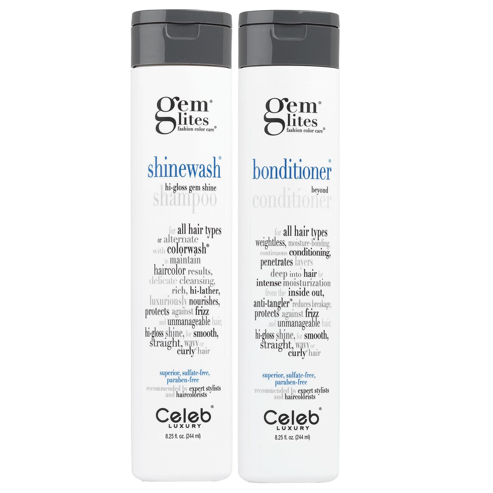 Celeb Luxury Gem Lites SHINEWASH SHAMPOO, 8.25 Oz