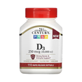 21st Century Ultra Strength D3-10, 000 IU, Tableta