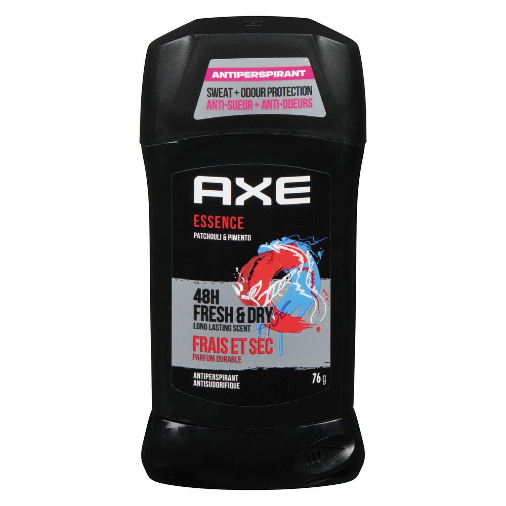 AXE Deodorant Stick für Männer, Invisible Solid Essence, 48 Stunden Frische, 76 g