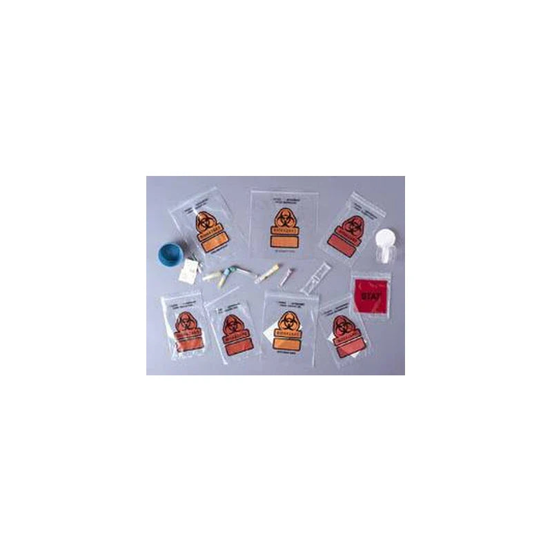 rd Plastics Q38 – Apothekertasche 4 x 6 Zoll klarer Reißverschluss