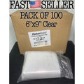 100 Stück Biohazard-Probenbeutel 6x9 Zoll klarer Ziplock mit Dokumentenfach