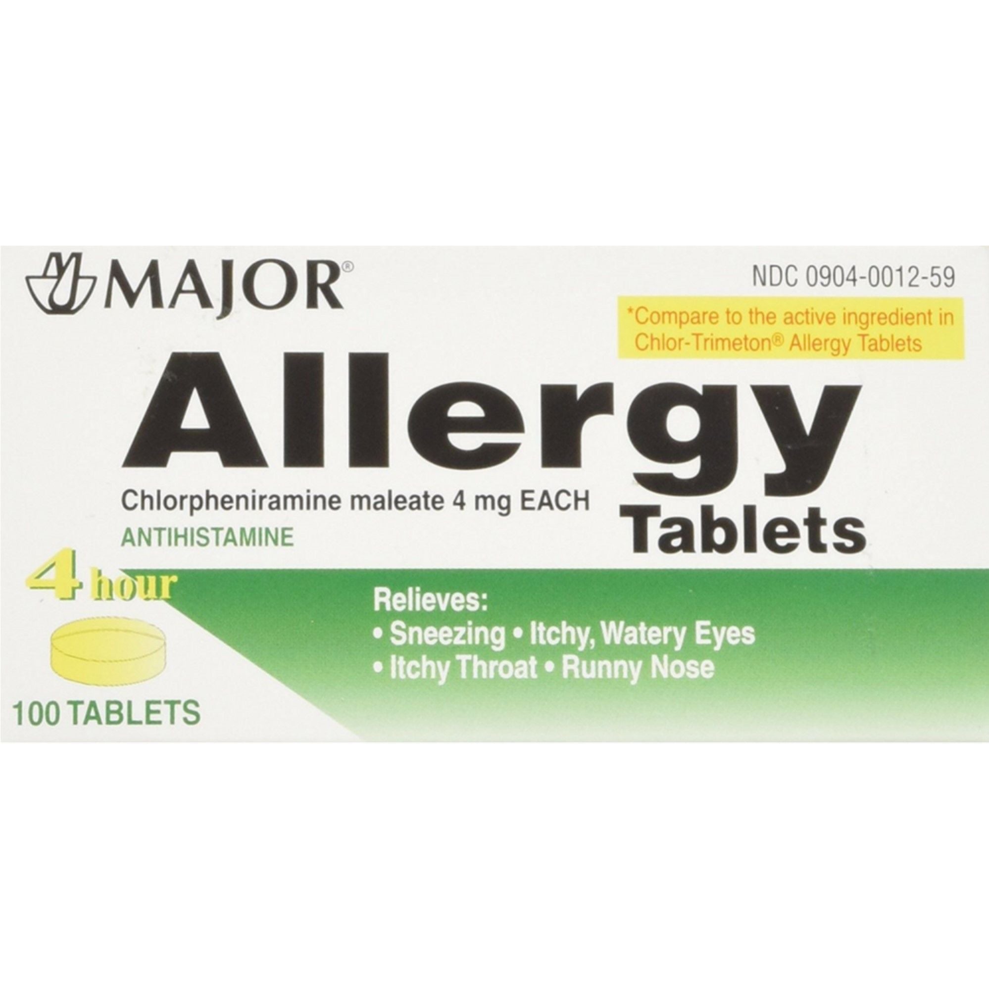Klorfeniraminë Maleat 4 Mg Tabletë 100copë