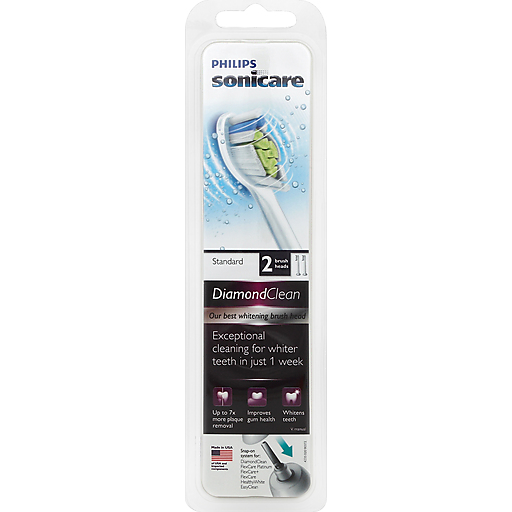 Philips Sonicare HX6062/64 Koka furçe zëvendësuese Diamondclean, Standard