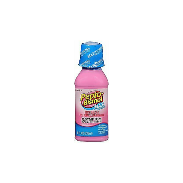 Pepto Bismol Ultra 5 Symptome Schnelle Linderung Flüssigkeit - Original, 236 ml