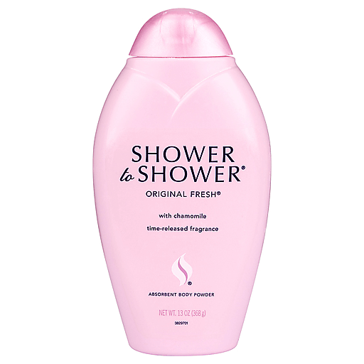Pluhur trupi thithës Shower To Shower Original Fresh, 368 g