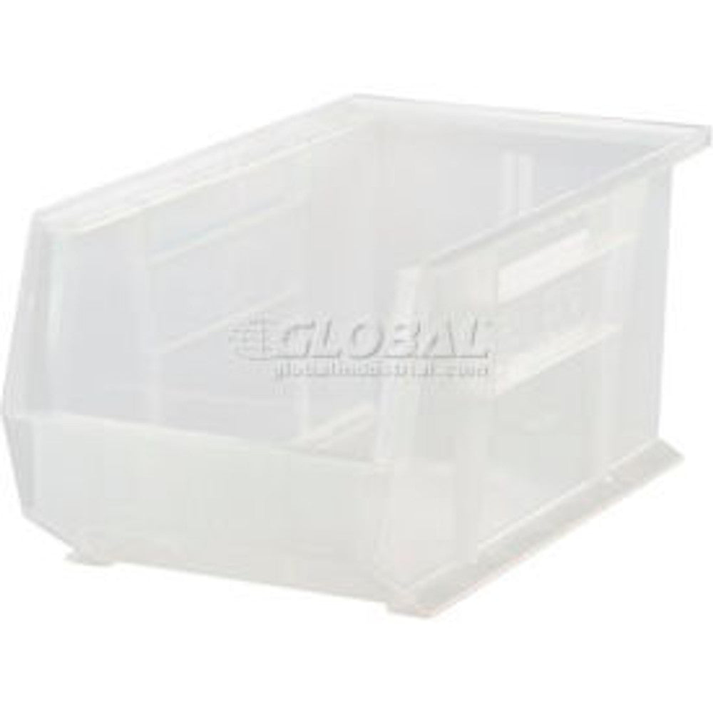 Kuti grumbulluese dhe e varur plastike e sistemeve të ruajtjes kuantike 8-1/4″”G X 13-5/8″”L X 8″”H E qartë