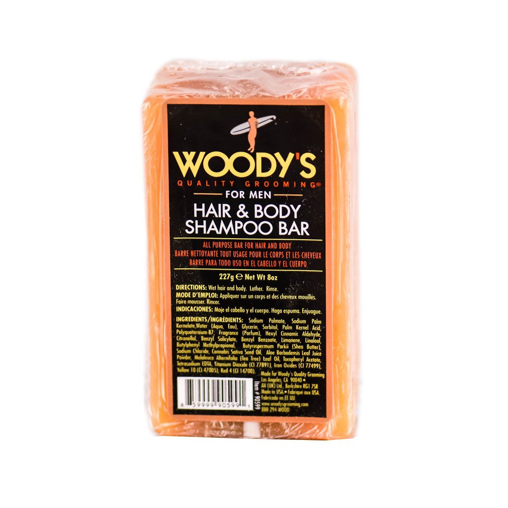 Woody's Haar- und Körper-Shampoo-Riegel 8 oz