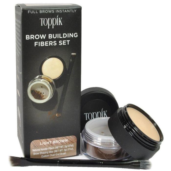 Toppik Set Fije për Formimin e Vetullave - Kafe e Çelët