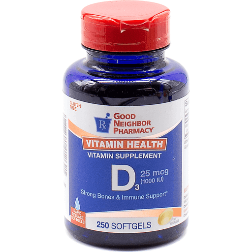 Good Neighbor Pharmacy GNP Vitamin D 1000 IE Weichkapseln 250