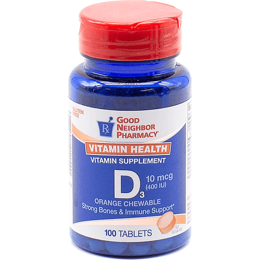 GNP Vitamin D 400 IE Orange Kautabletten 100 St.
