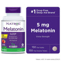 Natrol Fast Dissolve Tabletten Erdbeergeschmack 5 mg Melatonin