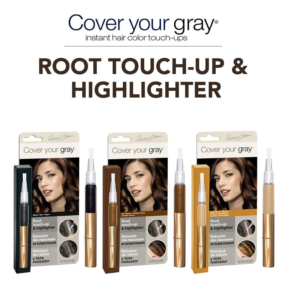 Cover Your Gray Root Touch-Up & Highlighter Tiefschwarz 7 g